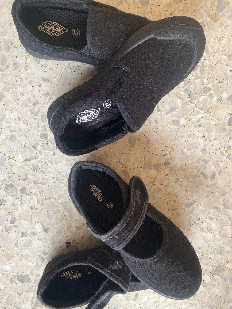 Black school shoes size 32 Women s Fashion Footwear Boots on