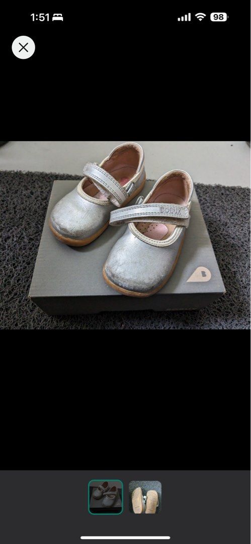 Bobux shoes size 21 Babies Kids Babies Kids Fashion on Carousell