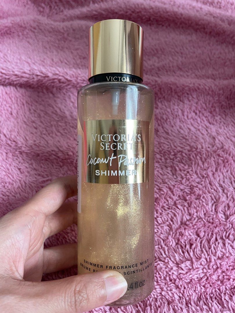 Body Mist Victorias Secret Coconut Passion Shimmer Kesehatan And Kecantikan Parfum Kuku 