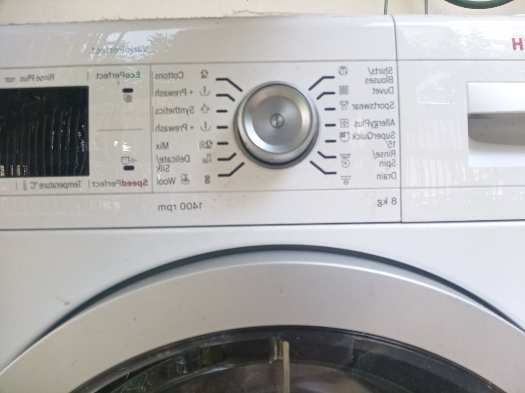 Bosh washing machine 8 serie, TV & Home Appliances, Washing Machines