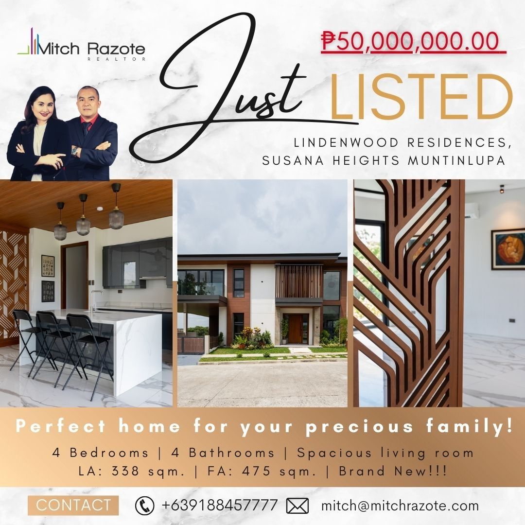 Brand New Modern 4 Bedroom House For Sale in Lindenwood Residences