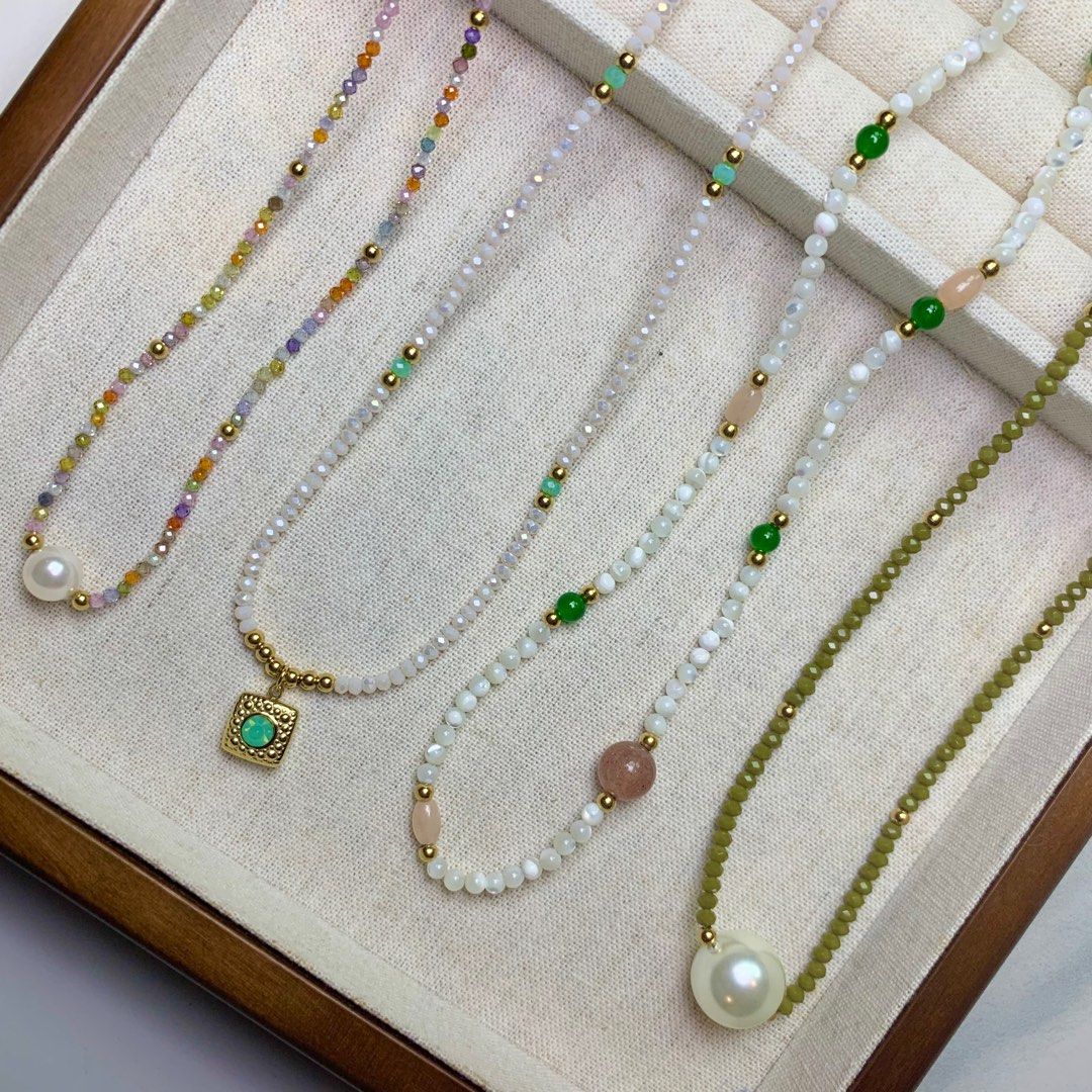 New stone outlet necklace