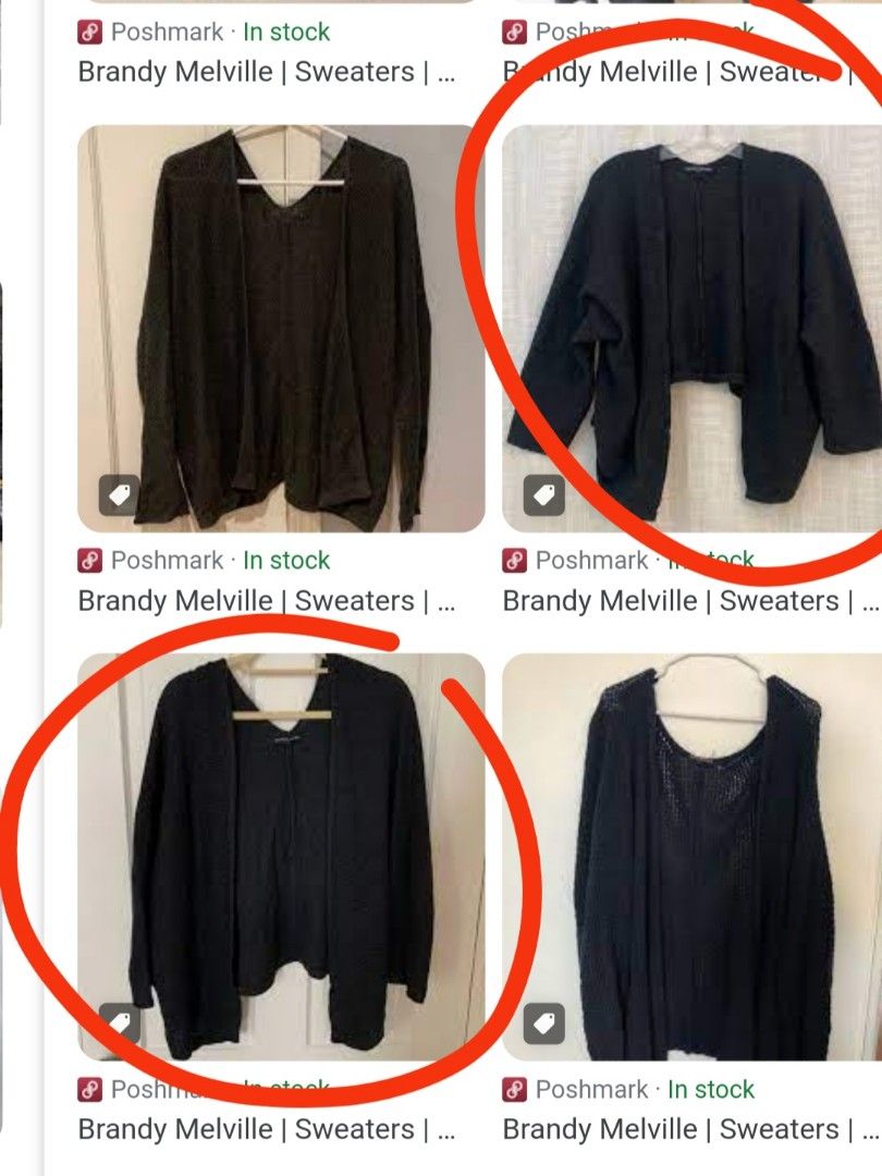Brandy Melville black open cardigan, Women's Fashion, Coats, Jackets and  Outerwear on Carousell
