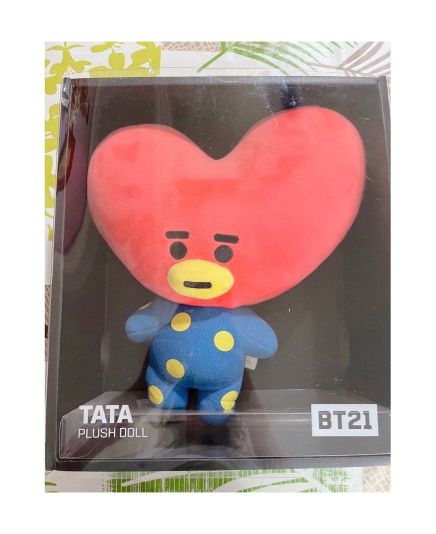 Bt21 standing plush doll 2025