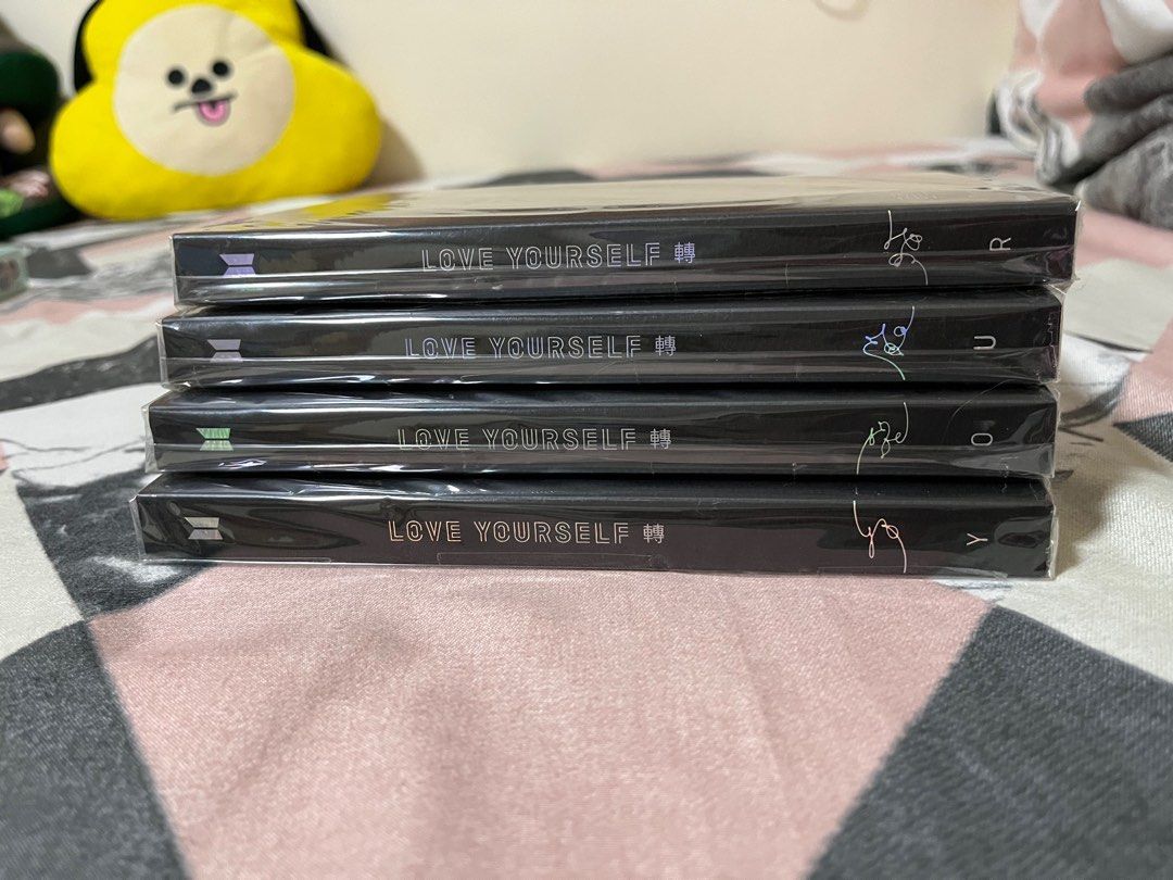 [BTS Album] LOVE YOURSELF TEAR (Category: CDs & DVDs) located in Apalit. Submitted by jamelabi (Listing ID 1239205190, Image 3). Description: BTS LOVE YOURSELF - TEAR Y - SOLD O - available U - available R - available Price: - 300 each version ✨ Complete inclusions except random PC ✨ Each album has a plactic cover. Condition is like new. Opened just to get the ramdom PC. .