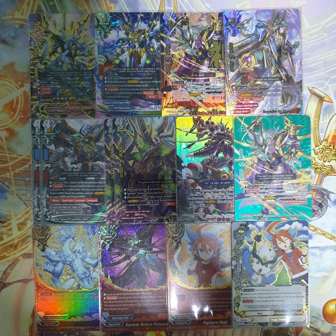 Buddyfight Deity Dragon Tribe Dragod Set / Staples, Hobbies & Toys ...