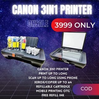 CANON ALL IN 1 PRINTER WITH SCANNER AND XEROX COPIER AND MOBILE PRINTING!!