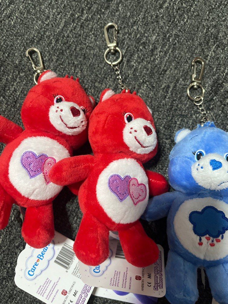 Care Bears keychain plush, Hobbies & Toys, Toys & Games on Carousell