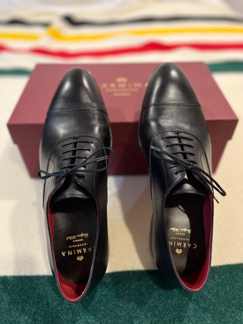 Carmina Cap Toe Oxford MTO Men s Fashion Footwear Dress Shoes