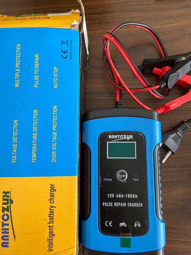 Car/Motorcycle/motorbike battery charger, Computers & Tech, Parts