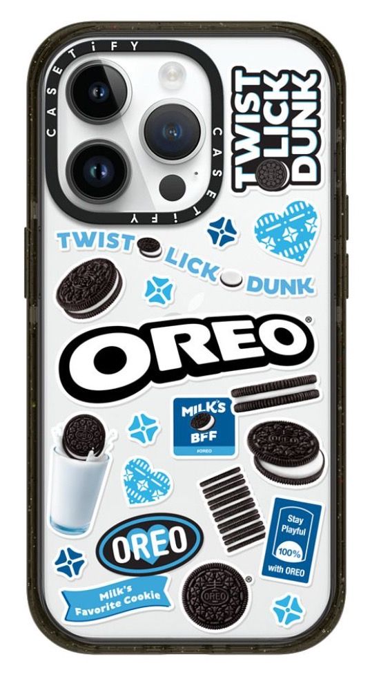 CASETiFY OREO Sticker Case, 手提電話, 電話及其他裝置配件, 手機套及