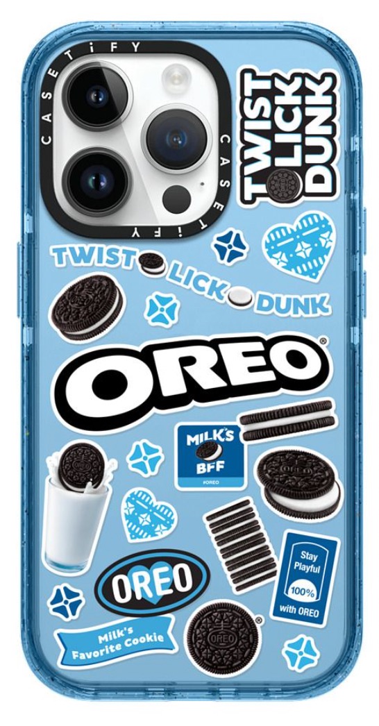CASETiFY OREO Sticker Case シエラブルー CASETiFY OREO Sticker Case, 手提電話, 電話及其他裝置配件, 手機套及
