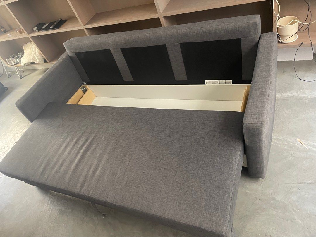 IKEA pull out couch, Furniture & Home Living, Furniture, Sofas on Carousell