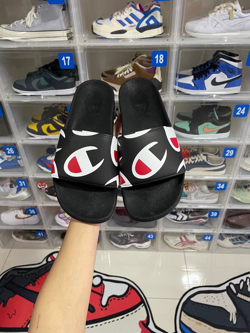 Champion slide on sales sneakers