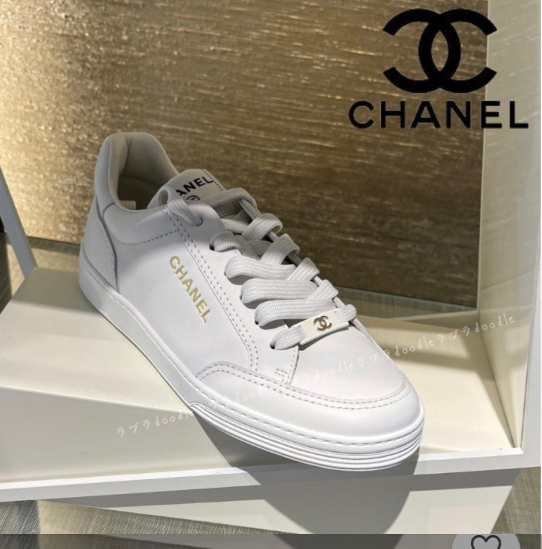 White chanel sales sneakers 219