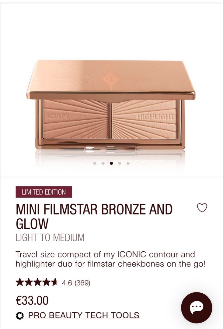 Charlotte Tilbury Filmstar Bronze & Glow (Mini size), Beauty & Personal