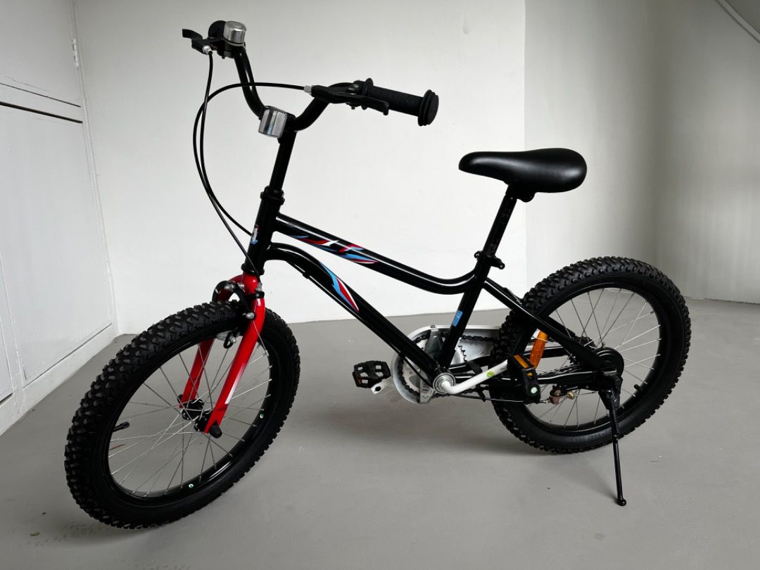 Chipmunk Mk Racer Sport Bike 18 Inch Black Sports Equipment