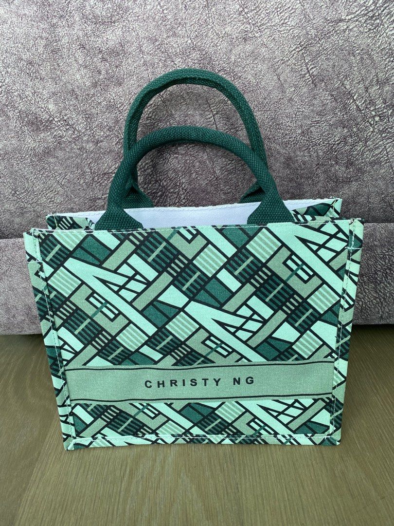 Christy Ng Fillmore SS23 Mini Canvas Tote - Sage Green – Beautyspot