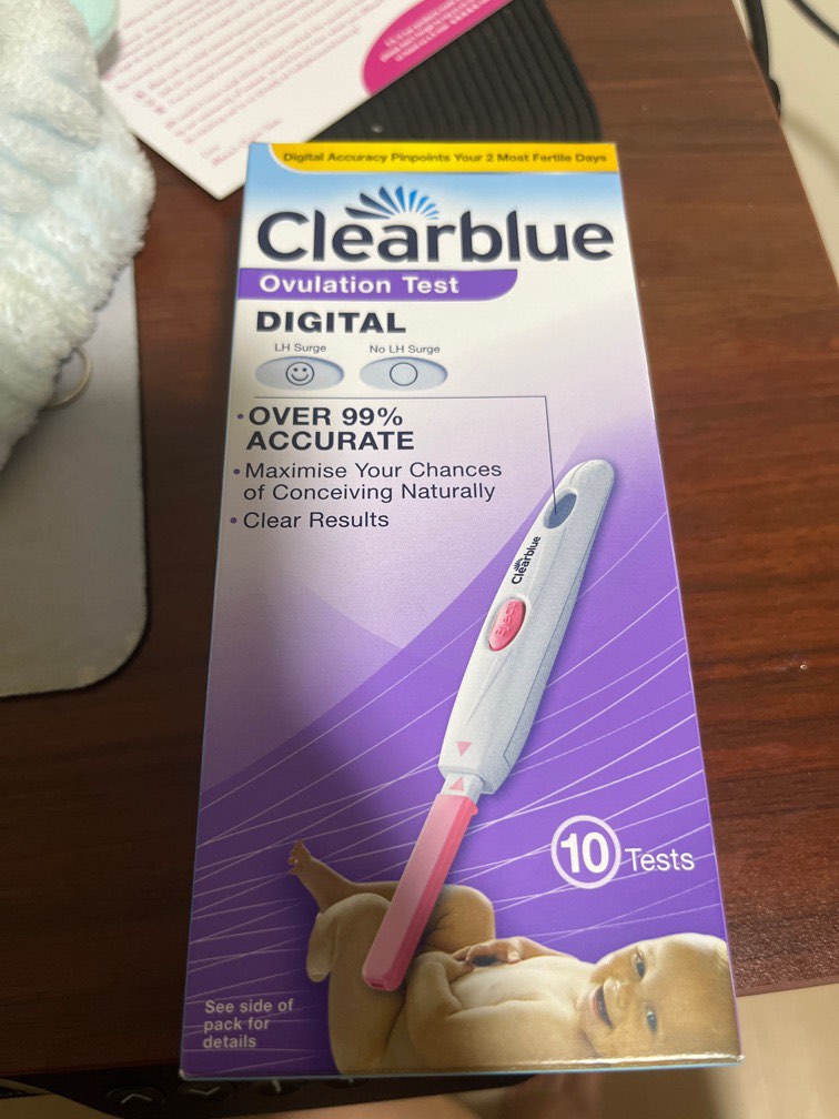 Clearblue Ovulation Test Kit, Health & Nutrition, Medical Supplies
