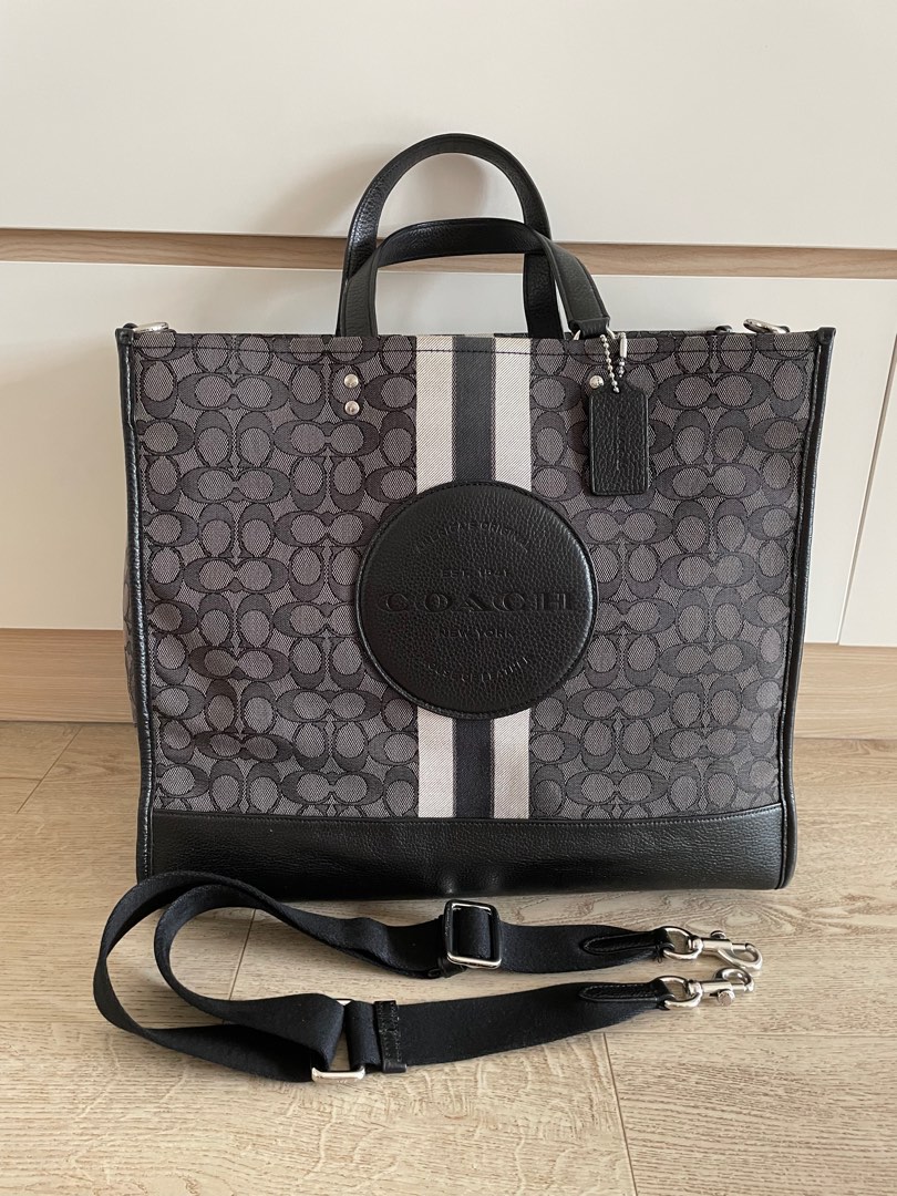 COACH® Outlet  Dempsey Tote 40 In Signature Jacquard With Patch