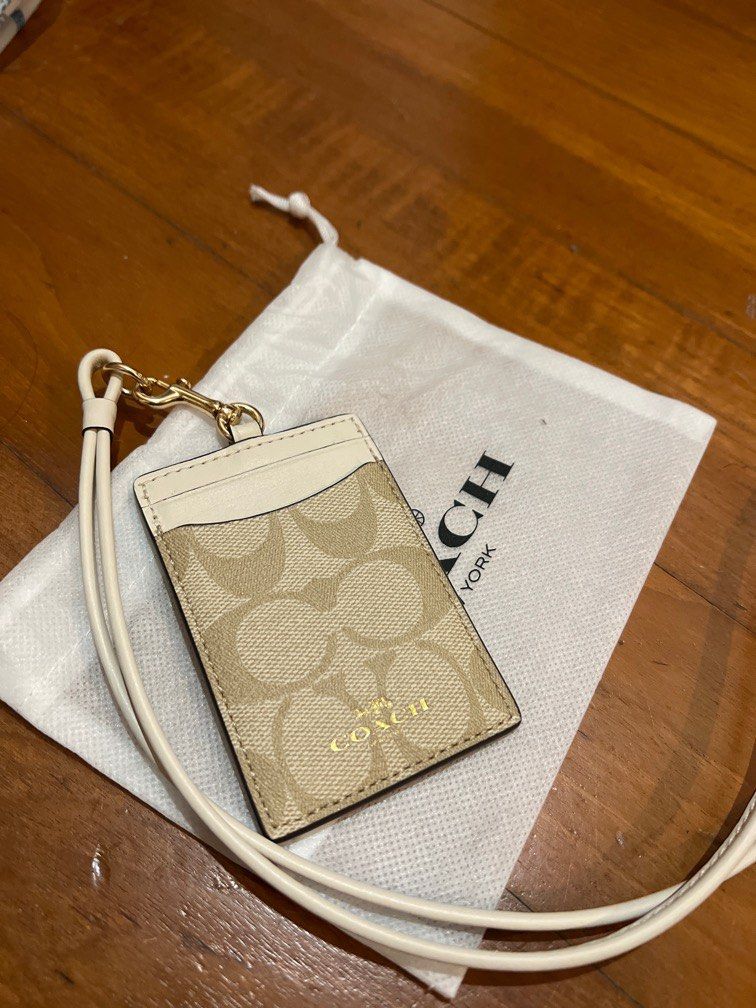 Coach lanyard, Women's Fashion, Bags & Wallets, Wallets & Card Holders