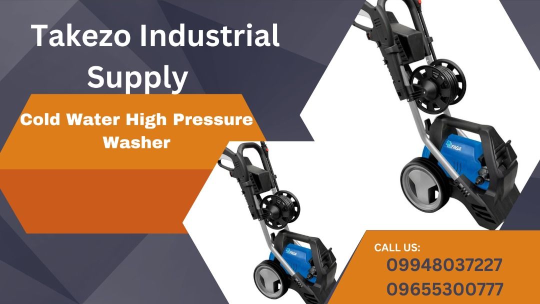 Cold Water High Pressure Washer (Category: Construction Tools & Equipment) located in Manila. Submitted by angiedalu10338 (Listing ID 1239156378, Image 1). Description: Cold Water High Pressure Washer Specs: Max. Pressure 160bar (2320psi) Max. Delivery Rate. 390 l/h Abs. Power. 2200W Packaging Di. 38 x 30 h 57 cm 1.5kg Price: 11,500 For faster transaction call txt or viber 09948037227 Look for Shane *PRICE MAY CHANGE WITHOUT PRIOR NOTICE *ITEM IS