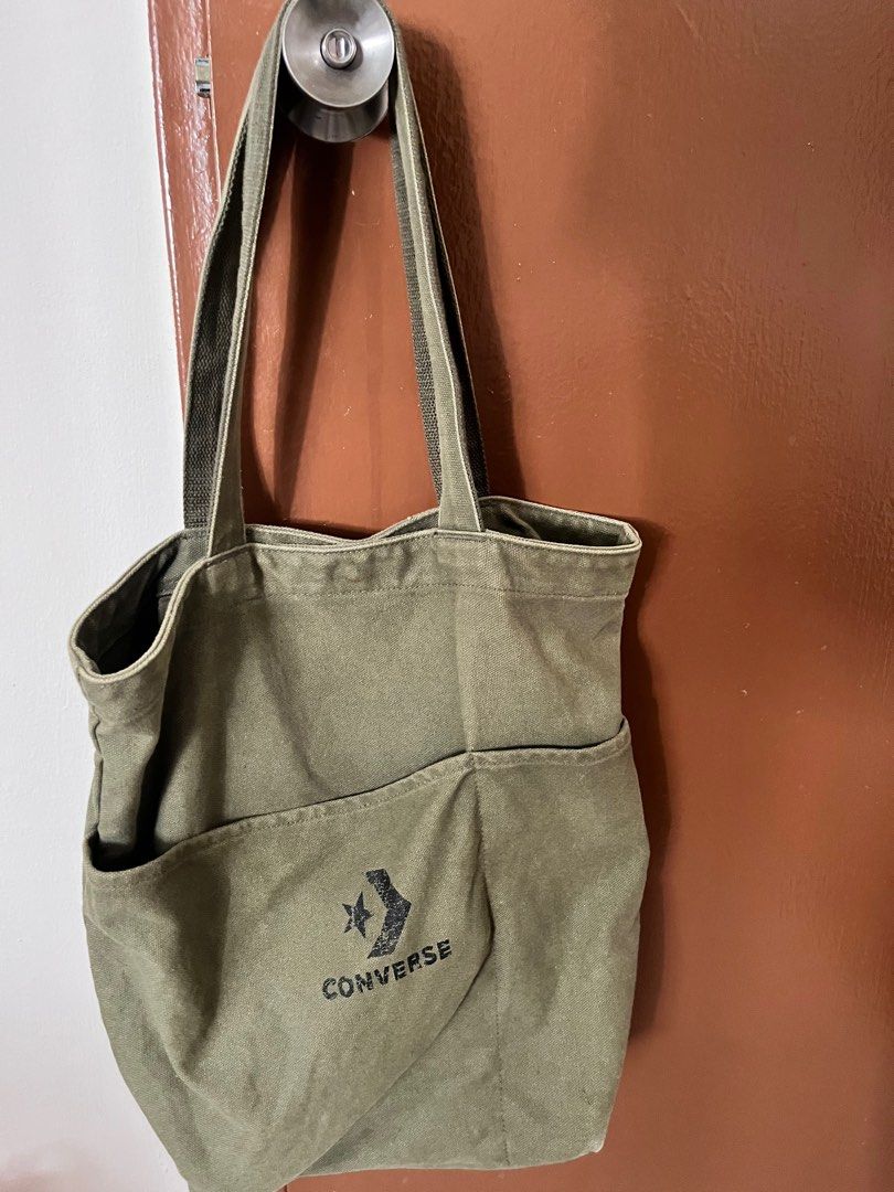 Converse tote bag, Women's Fashion, Bags & Wallets, Tote Bags on Carousell