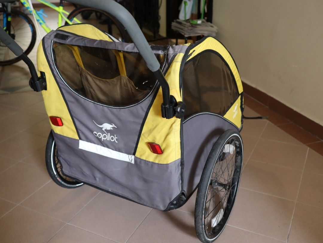 Copilot double bike best sale trailer