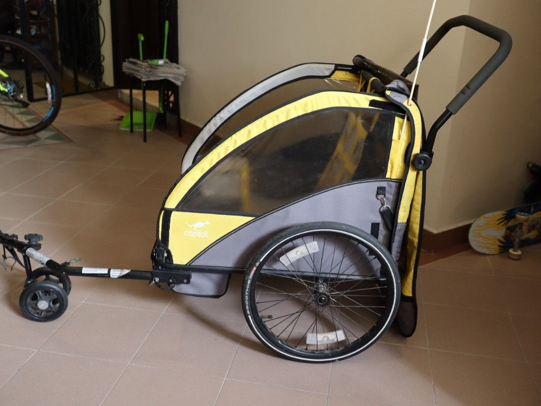 Copilot best sale bike trailer