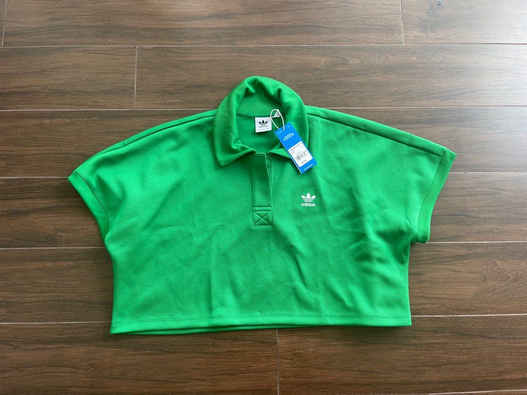 polo cropped adidas