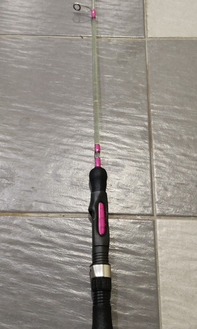 Custom fiberglass fishing rod