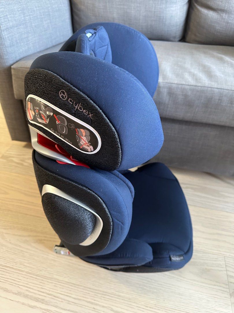 Cybex Car Seat Blue Model Solution Z fix
