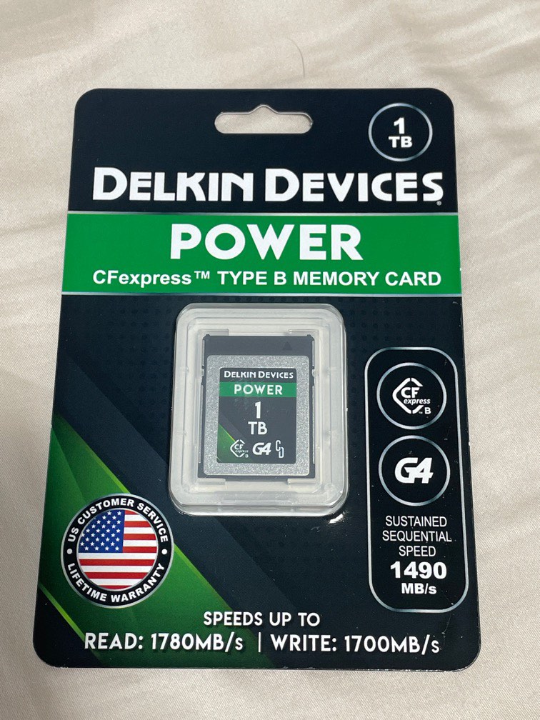 Delkin Devices Power G4 1TB CFExpress Memory Card Nikon Z8 Z9, Mobile
