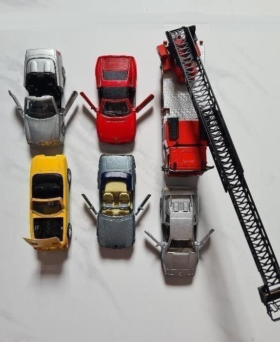 Diecast Toy Cars Vintage Diecast Magirus Deutz Fire Engine