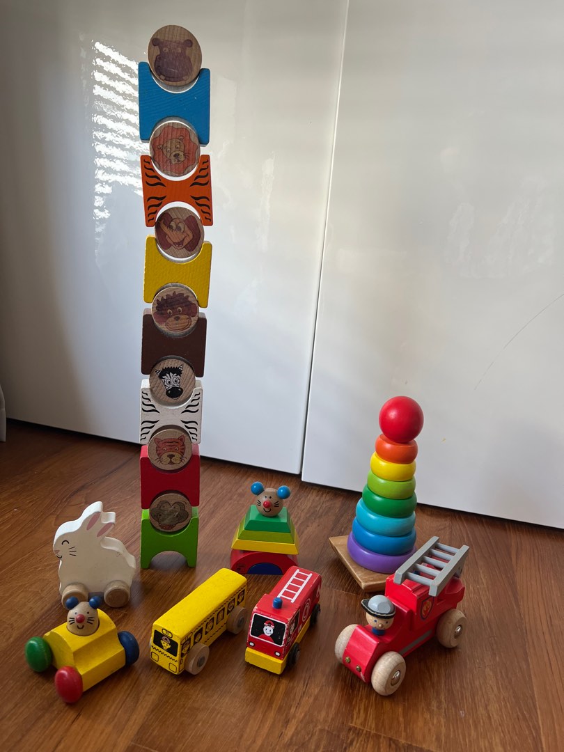 Different wooden toys from Germany all together, Hobbies & Toys, Toys