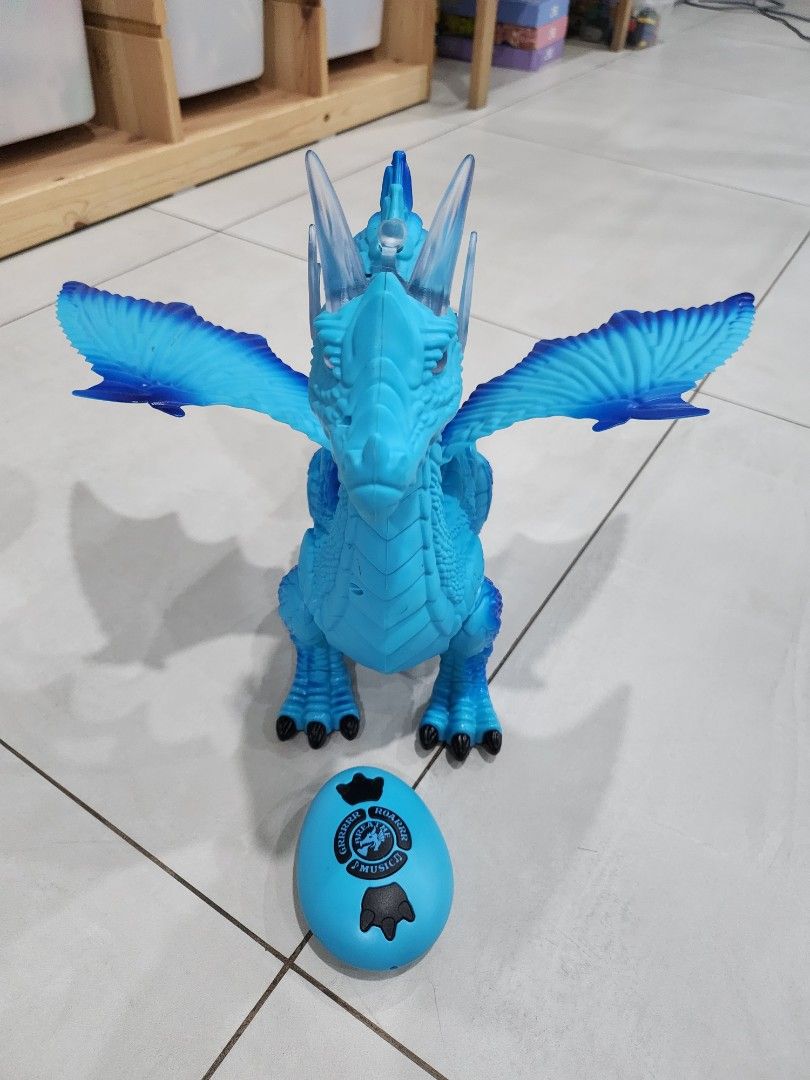 Smoke breathing hotsell dragon toy