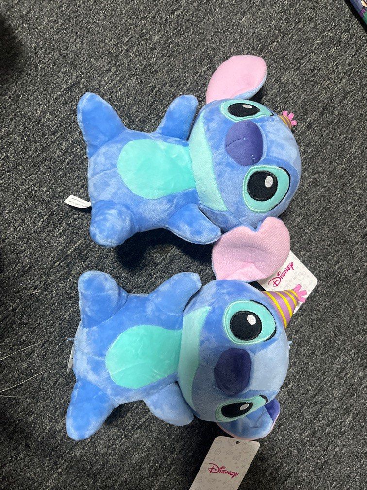 Stitch top plush hat