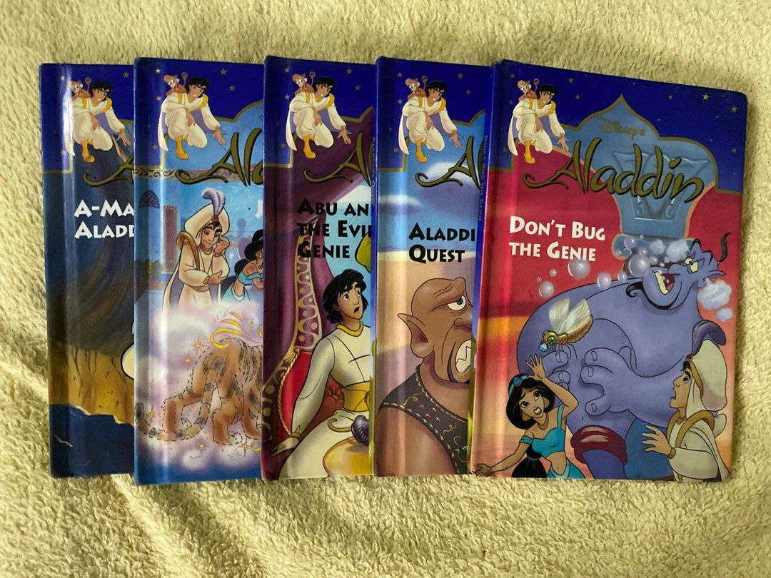 Disney’s Aladdin Storybook 1-5 on Carousell
