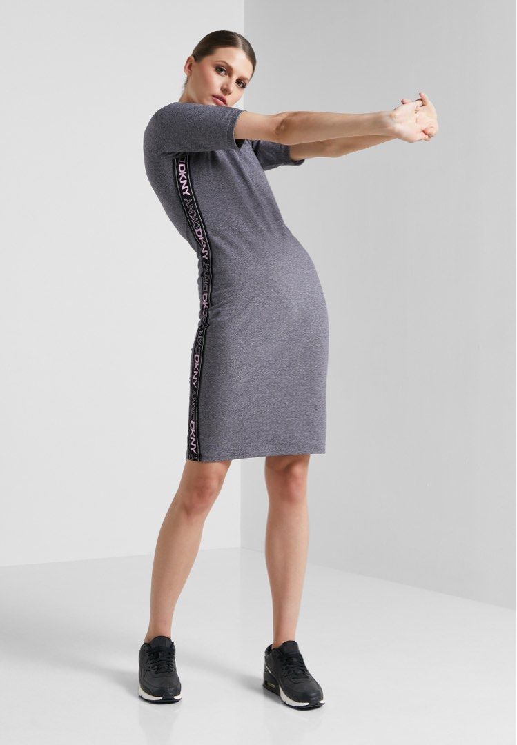 dkny grey dress