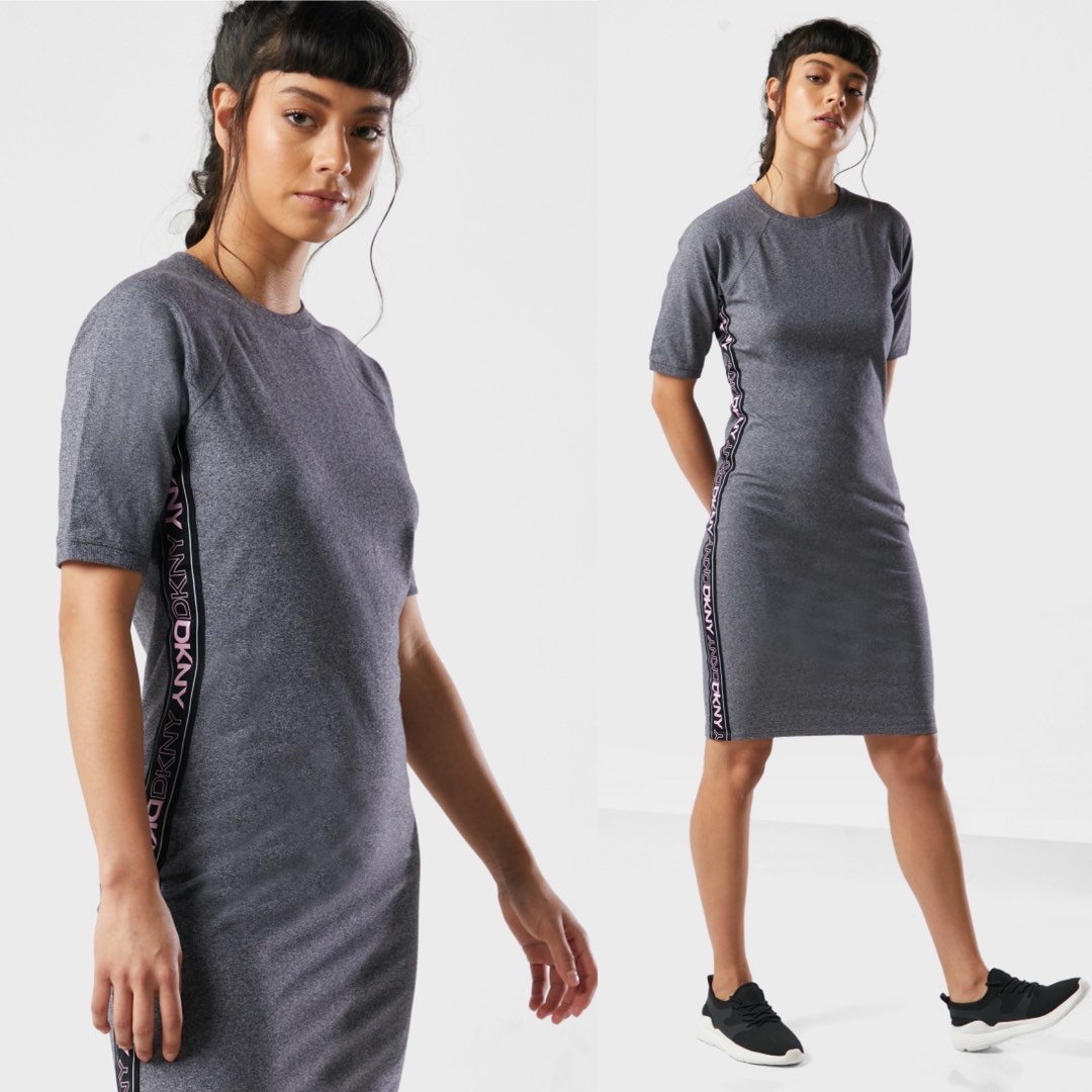 dkny grey dress