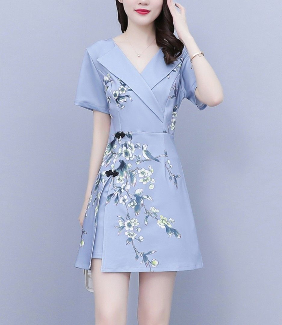 Korean frock hot sale design 2019