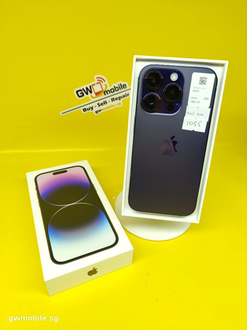 Dual sim IPhone 14 Pro 256GB 1055, Mobile Phones & Gadgets, Mobile