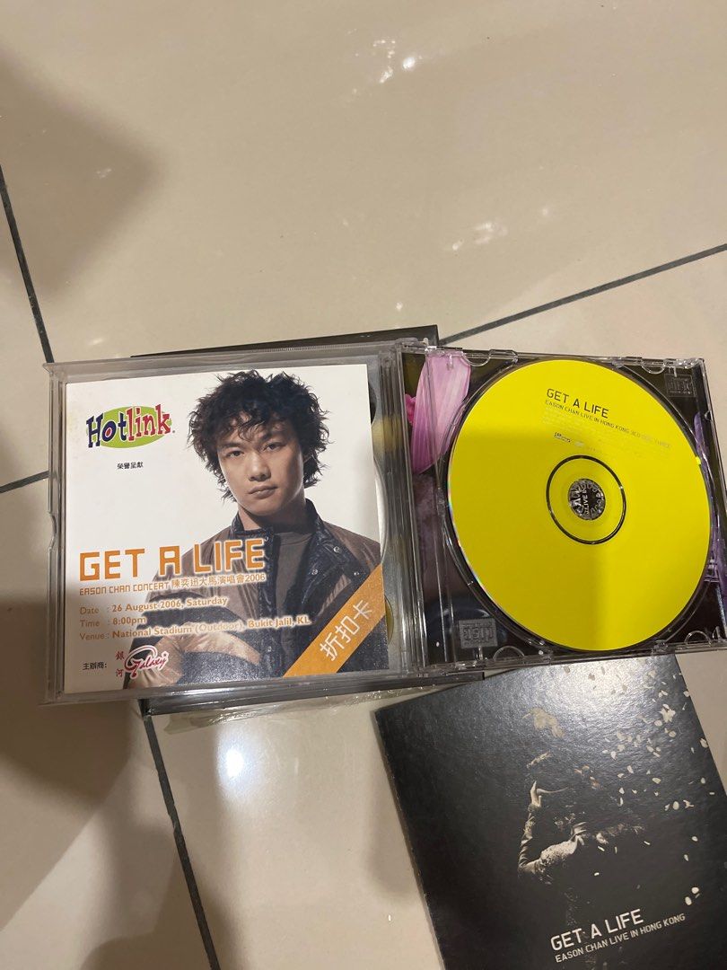 Eason chan get a life live in hong kong 3cd hobbies