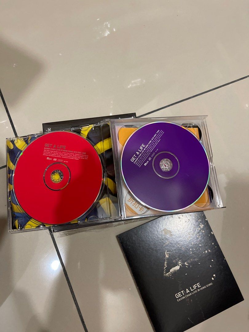 Eason chan get a life live in hong kong 3cd hobbies