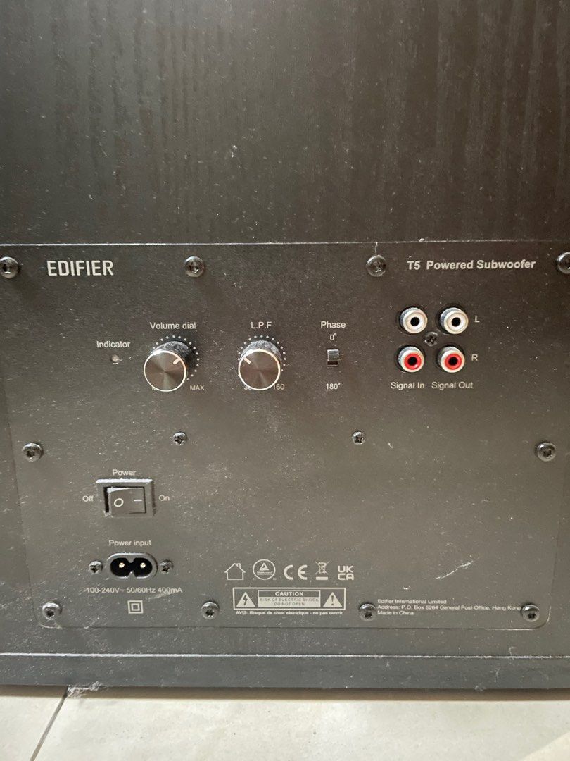 Edifier T5 Sub woofer, Audio, Soundbars, Speakers & Amplifiers on Carousell