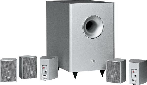 ELAC CINEMA 5.1 SATELLITE SPEAKER SYSTEM Audio Soundbars