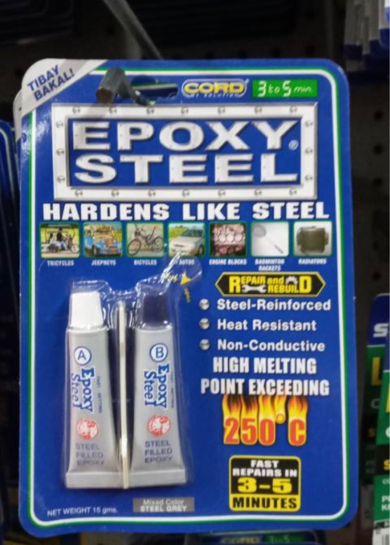 Epoxy steel, Furniture & Home Living, Home Improvement & Organization, Home Improvement Tools