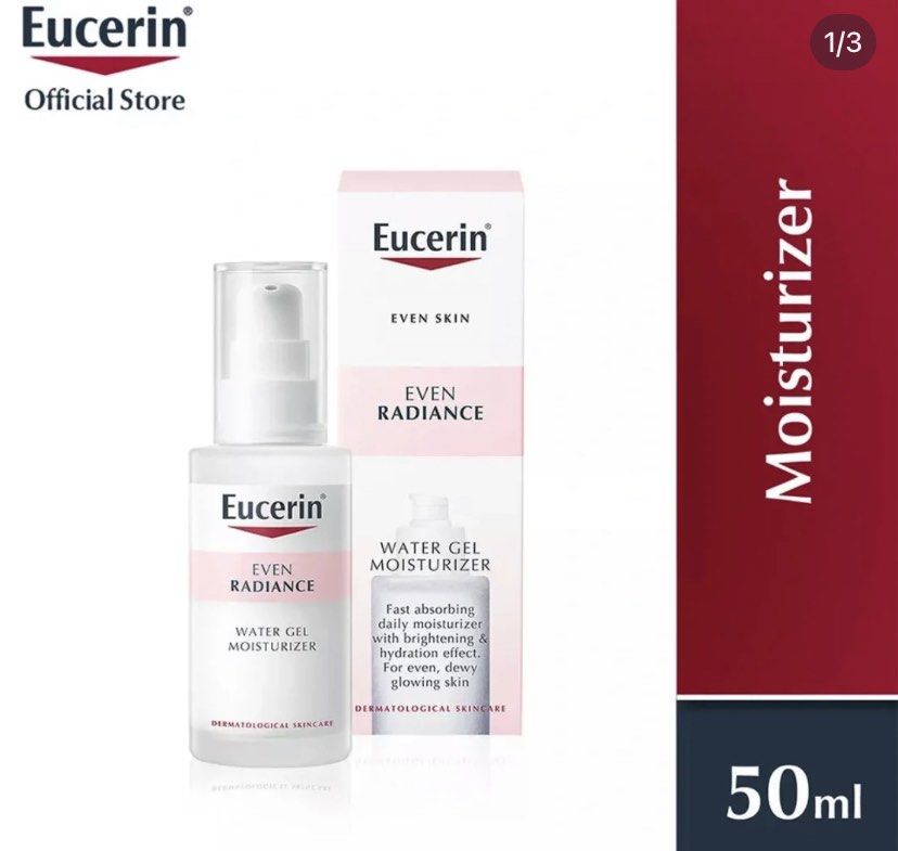 Eucerin Water Gel Moisturiser, Beauty & Personal Care, Face, Face Care