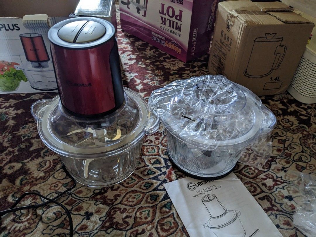 Europlus Food Chopper, TV & Home Appliances, Kitchen Appliances