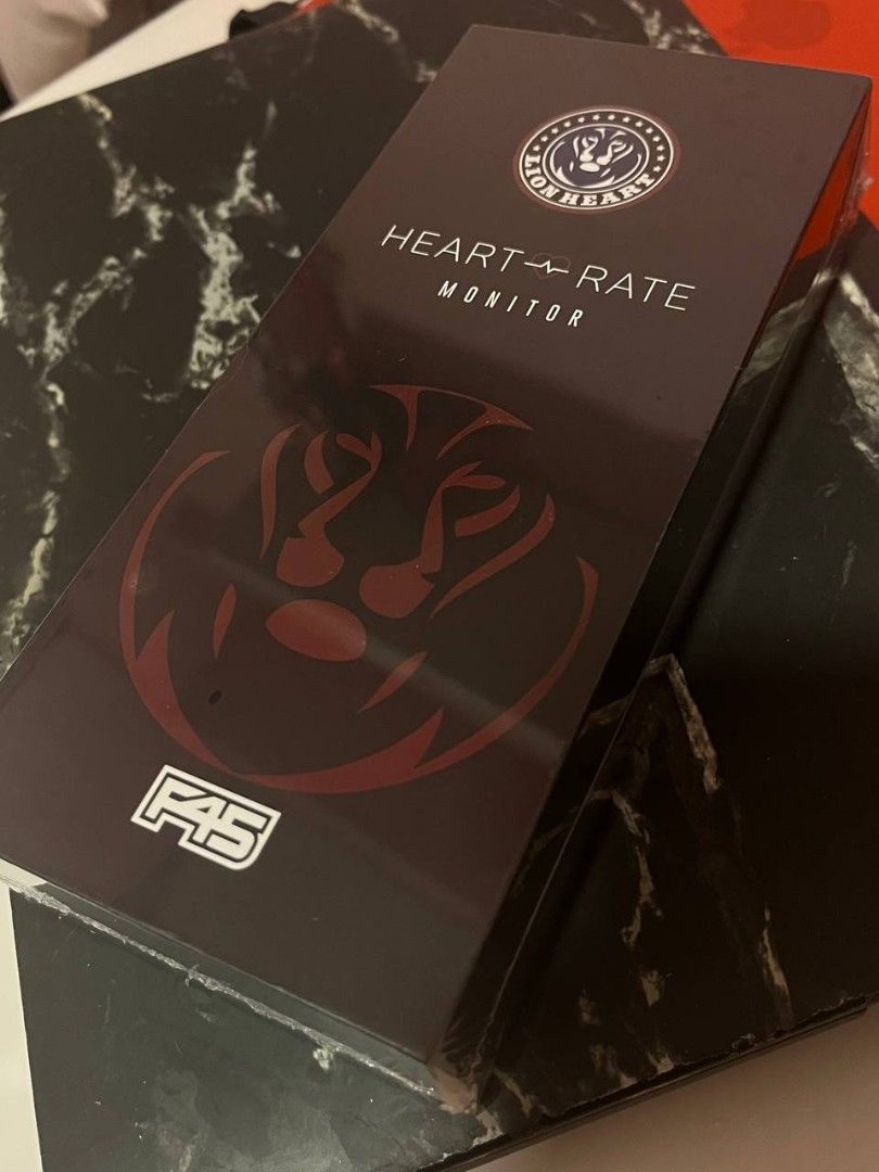 F45 LIONHEART WIRELESS HEART RATE MONITOR, Health & Nutrition, Health